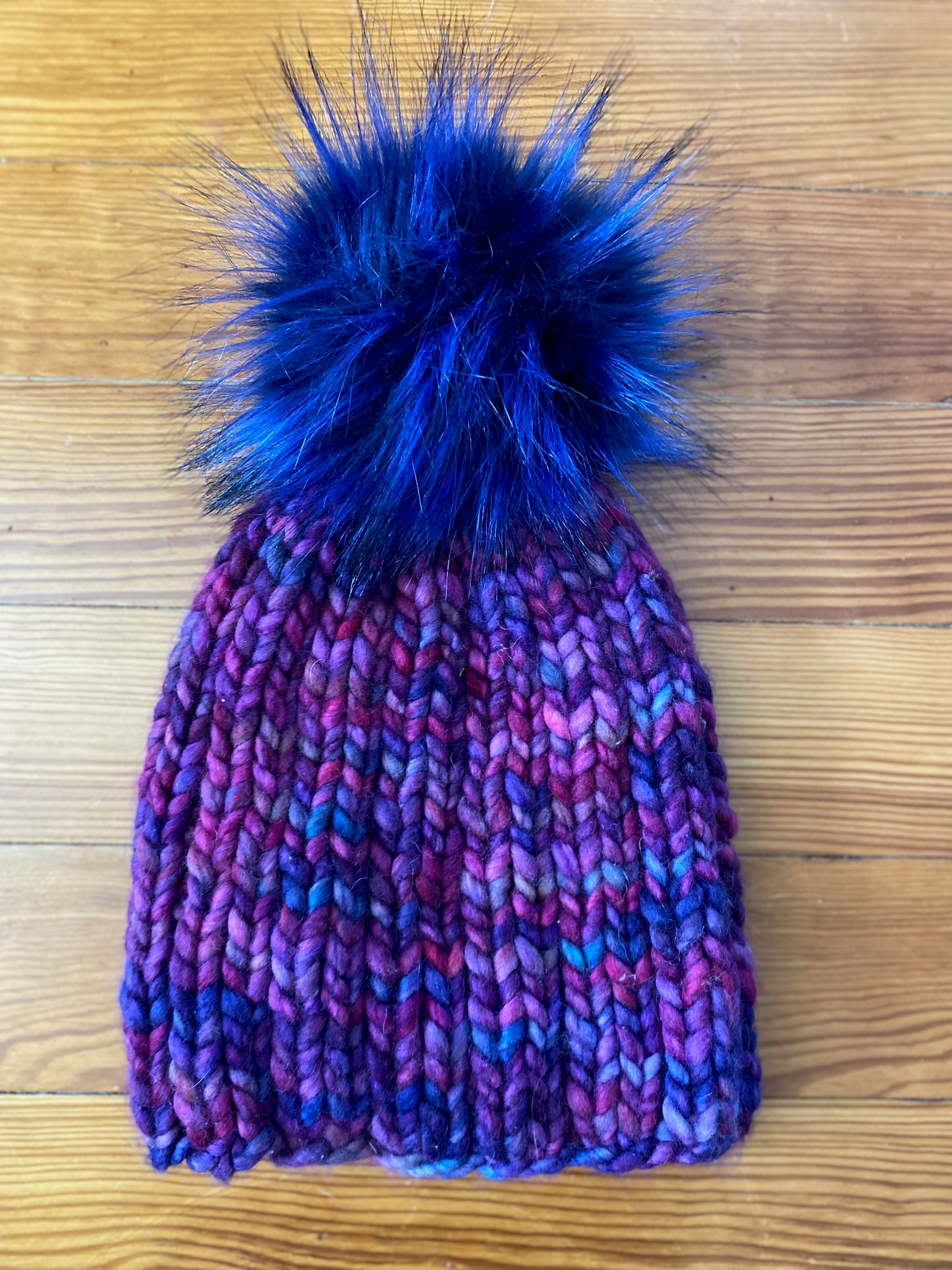 Winter Warmer Hat (purples)