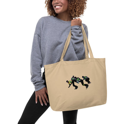 Race Like a Girl Organic Tote Bag