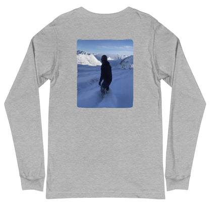 Pow Day w/Boarder Long Sleeve Tee