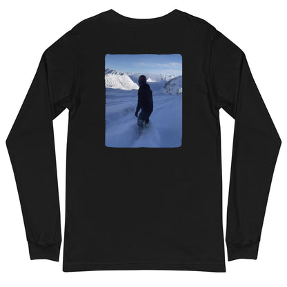 Pow Day w/Boarder Long Sleeve Tee