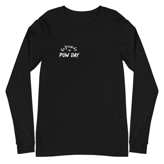 Pow Day w/Boarder Long Sleeve Tee