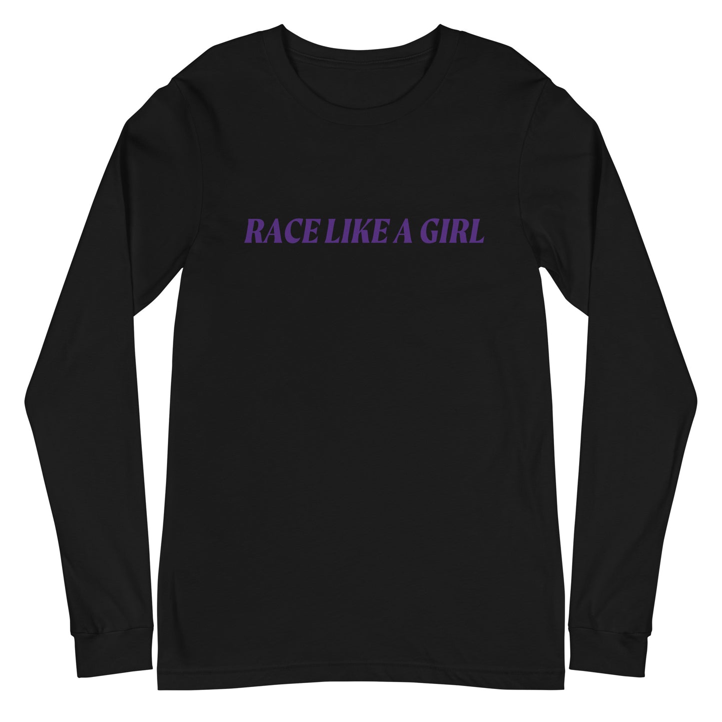 Race Like a Girl Long Sleeve Tee