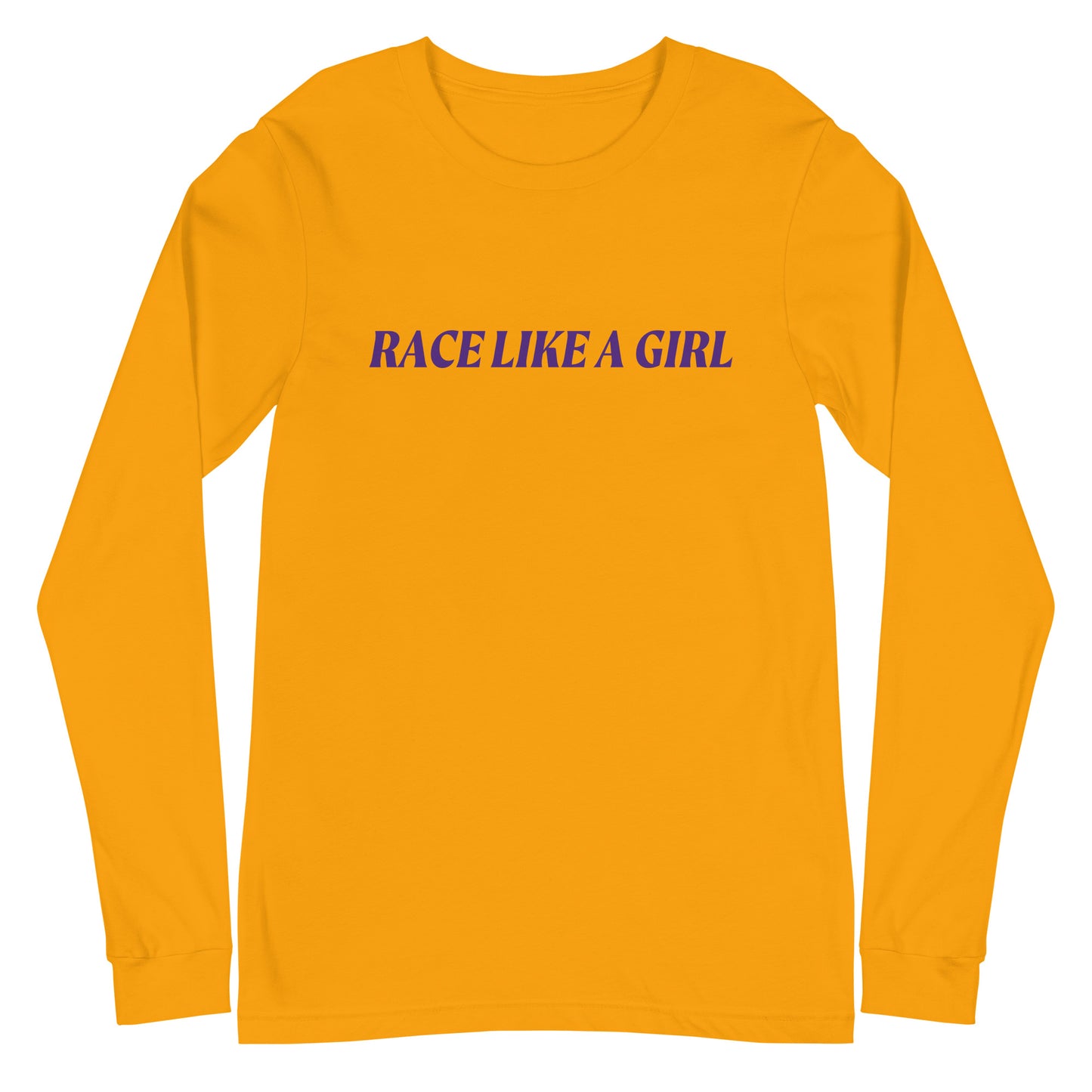 Race Like a Girl Long Sleeve Tee