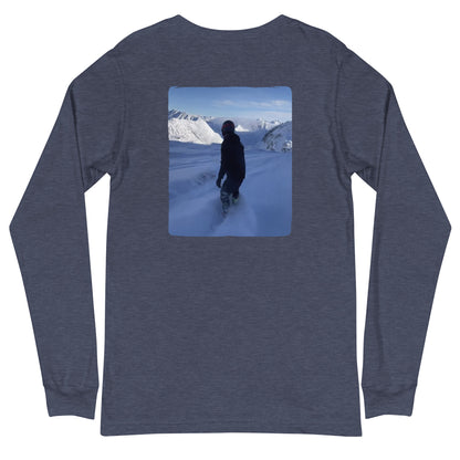 Pow Day w/Boarder Long Sleeve Tee