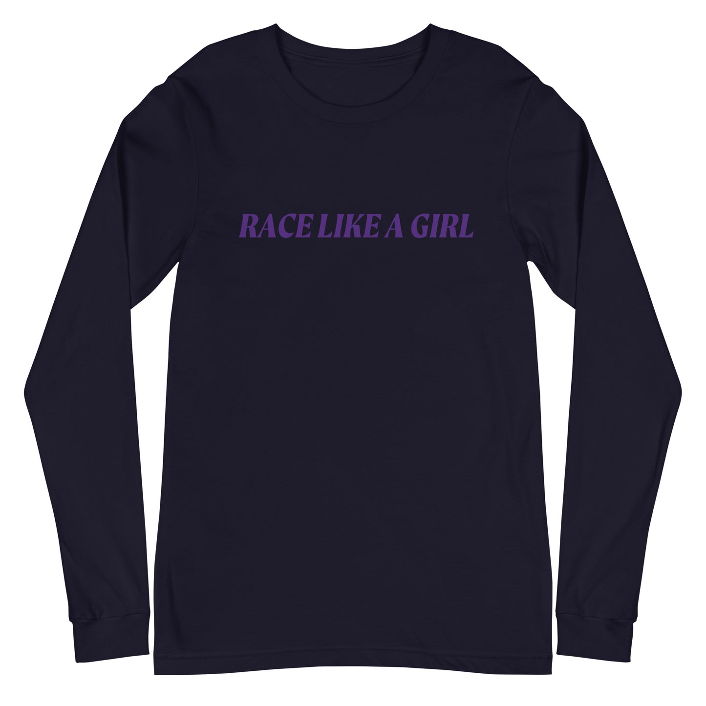 Race Like a Girl Long Sleeve Tee