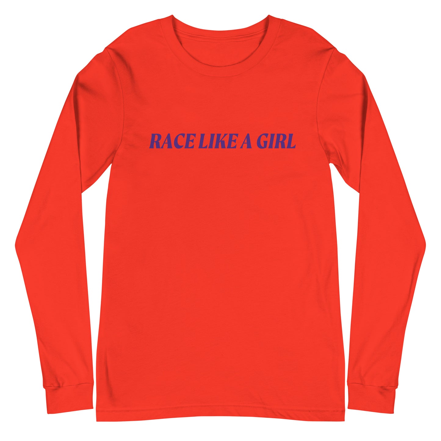 Race Like a Girl Long Sleeve Tee