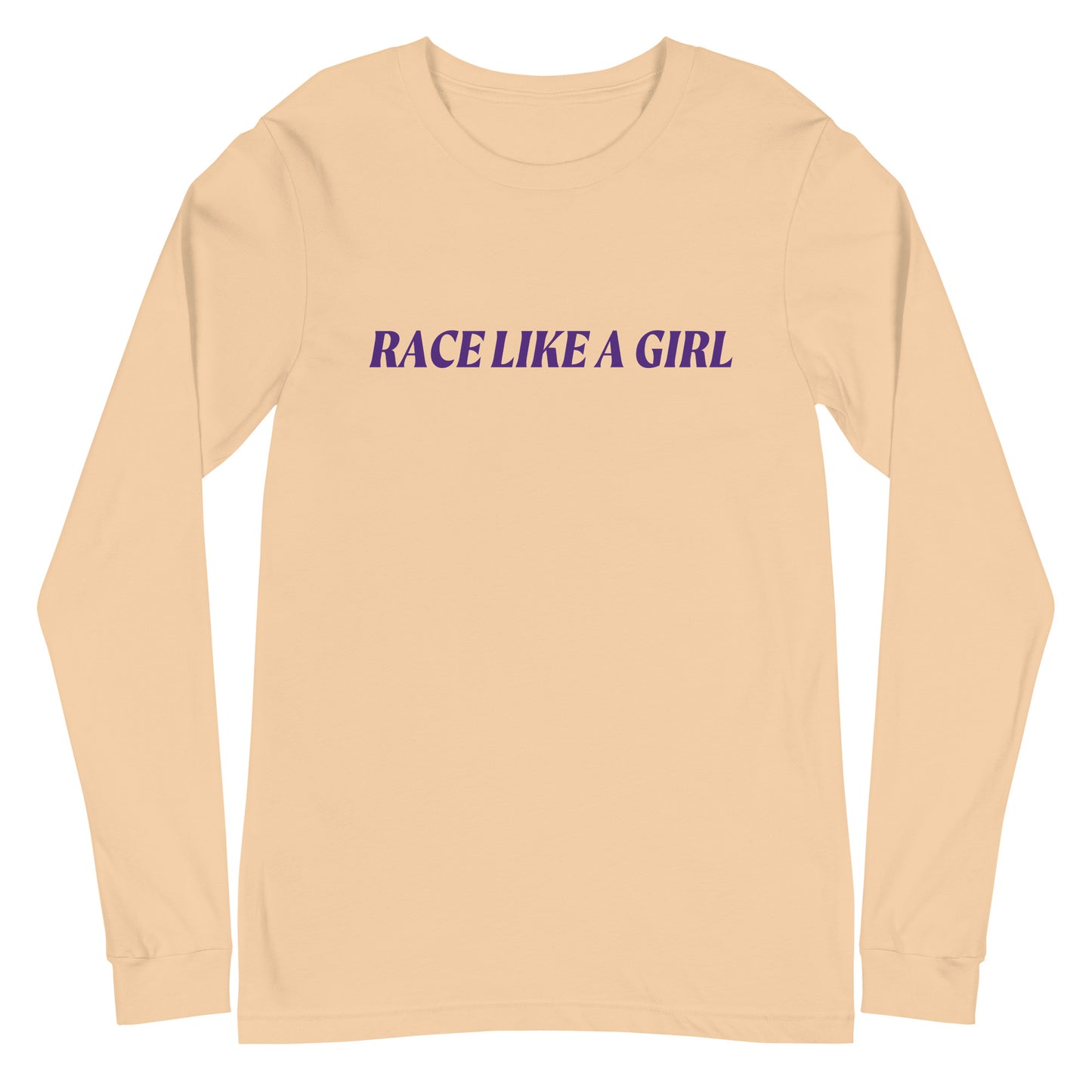 Race Like a Girl Long Sleeve Tee