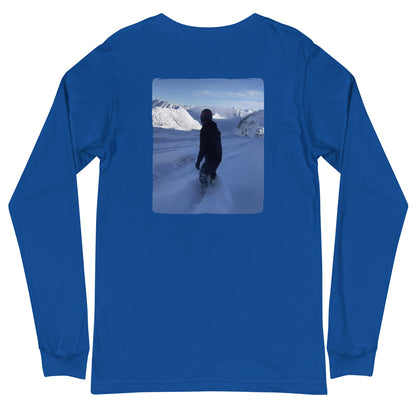 Pow Day w/Boarder Long Sleeve Tee