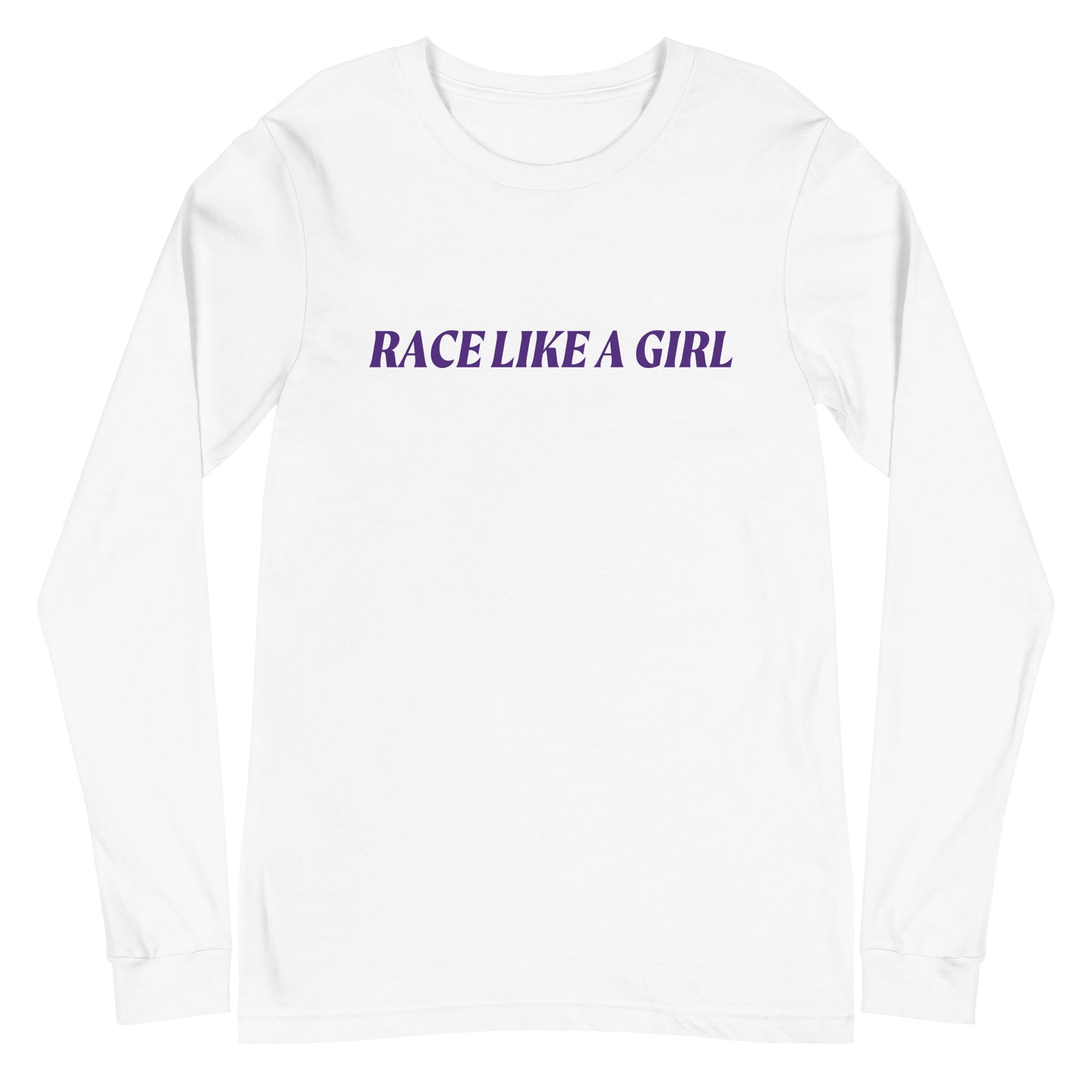 Race Like a Girl Long Sleeve Tee